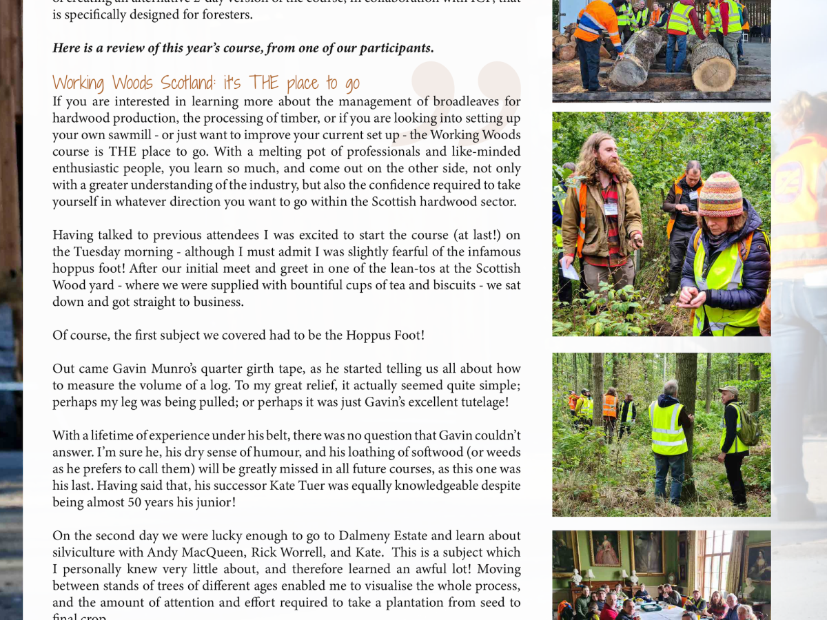 Working Woods Scotland&nbsp;2022